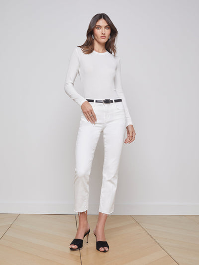 Sada H/R Crop Slim-L'Agence-Tocca Finita