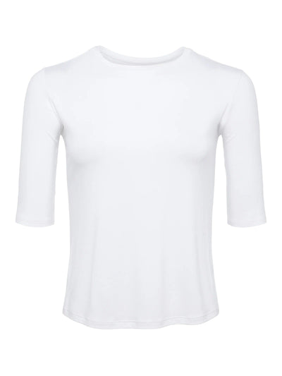 Saundrda Crew Neck In White-L'Agence-Tocca Finita