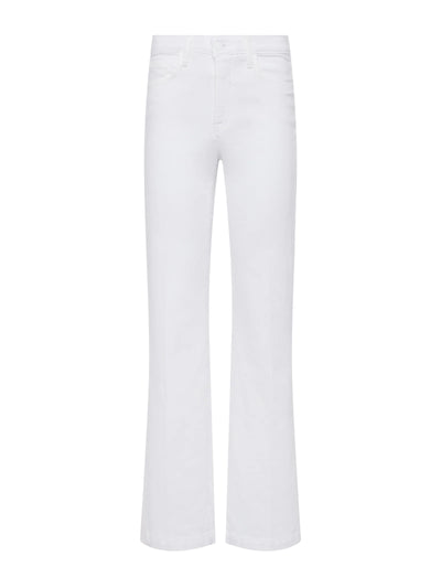 Scottie Wide Leg White Denim-L'Agence-Tocca Finita