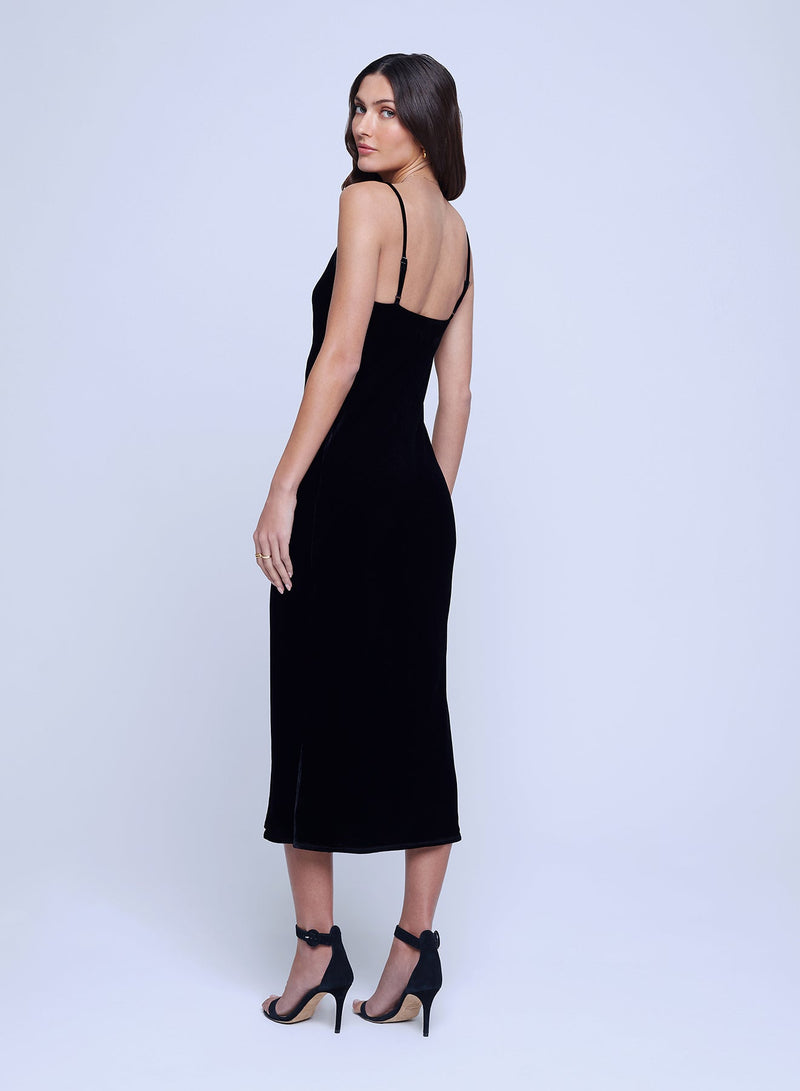 Seridie Mid Length Slip Dress by L&