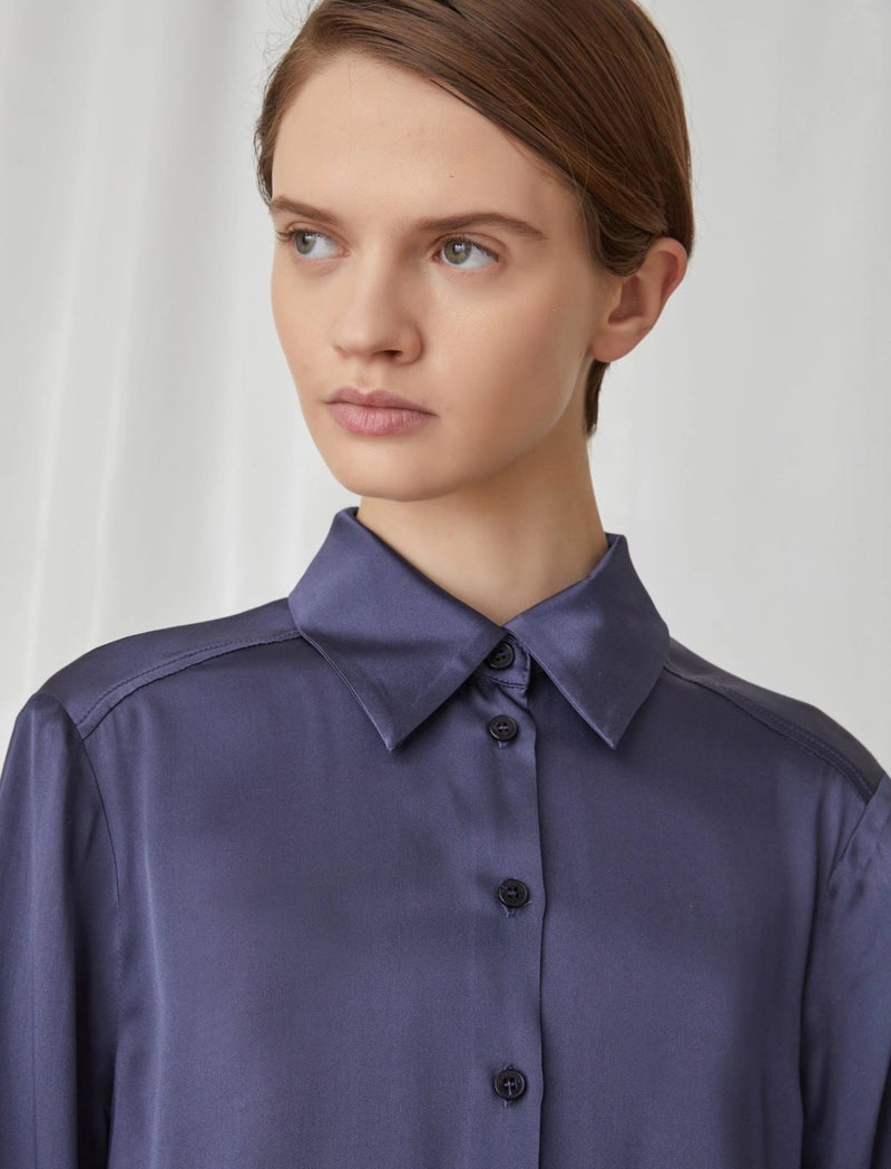 Sifone Satin Shirt-Marella-Tocca Finita