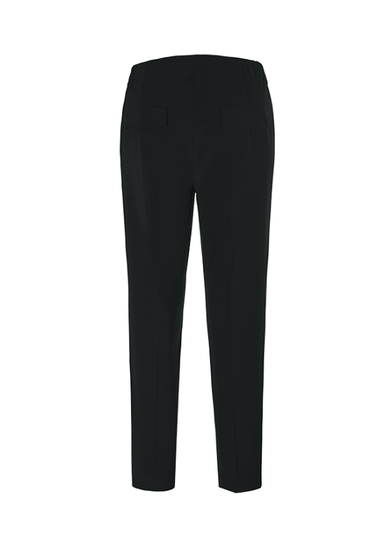 Slim Fit Trouser In Black-Riani-Tocca Finita