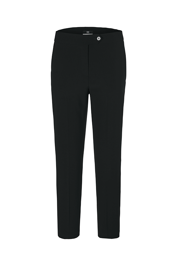 Slim Fit Trouser In Black-Riani-Tocca Finita