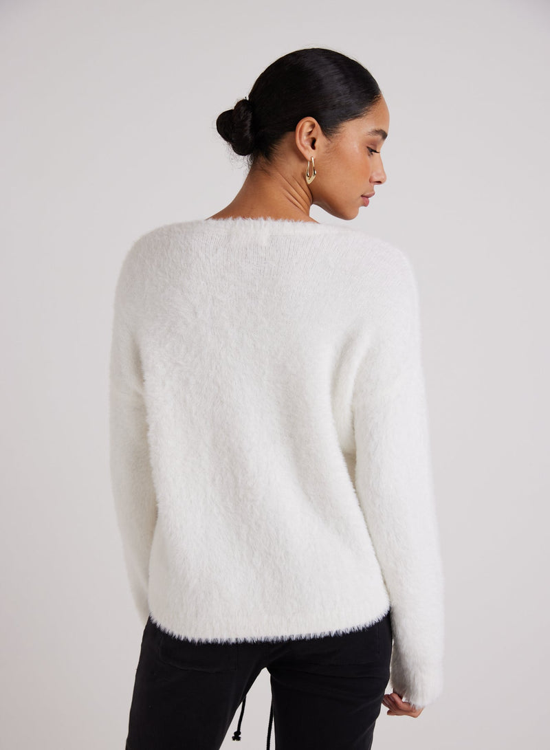 Slouchy V Neck Sweater-Bella Dahl-Tocca Finita