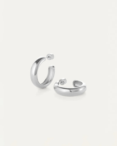 Staple Hoop Earring Medium-Jenny Bird-Tocca Finita