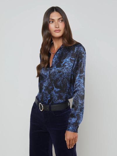 Tyler Blouse In Toile-L'Agence-Tocca Finita