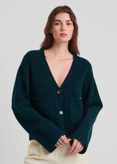 Wool Blend Cardigan-Patrick Assaraf-Tocca Finita