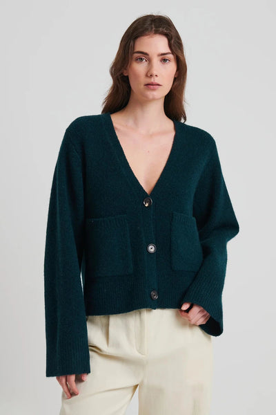 Wool Blend Cardigan-Patrick Assaraf-Tocca Finita