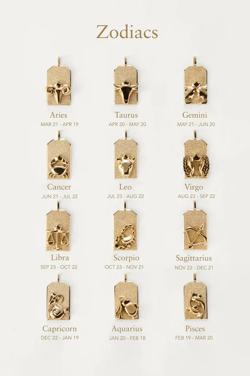 Zodiac Necklaces By Jenny Bird-Jenny Bird-Tocca Finita